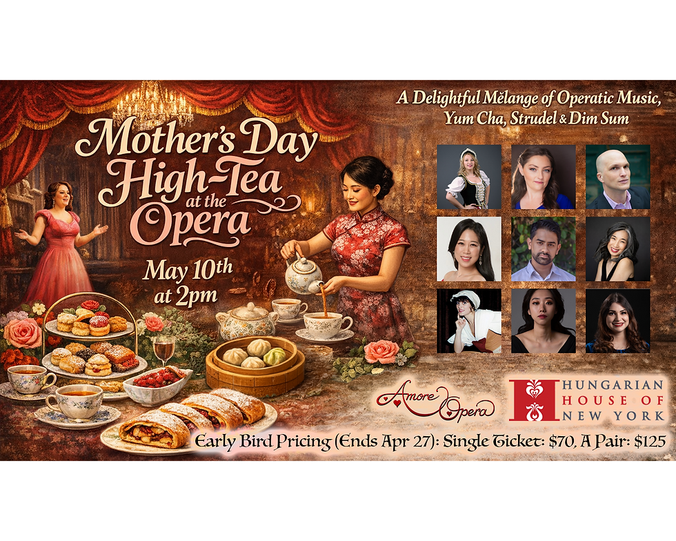 Mother's Day High Tea at the Opera