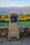 Camino Spain, Galicia. 100 km marker shutterstock_2568713453.jpg