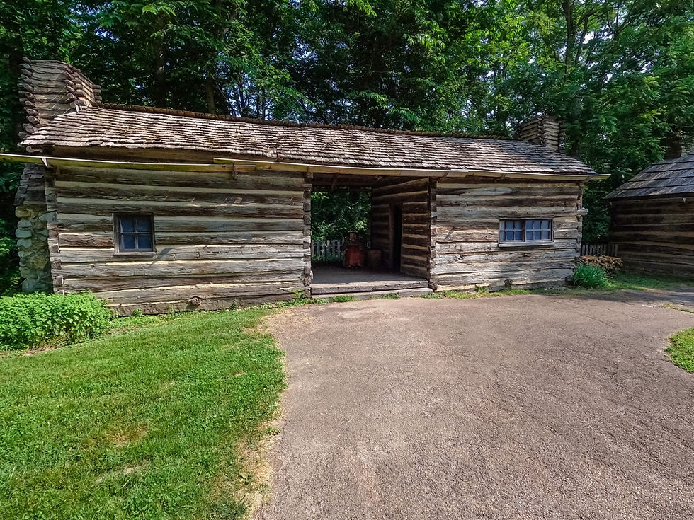 Lincoln's New Salem restored home