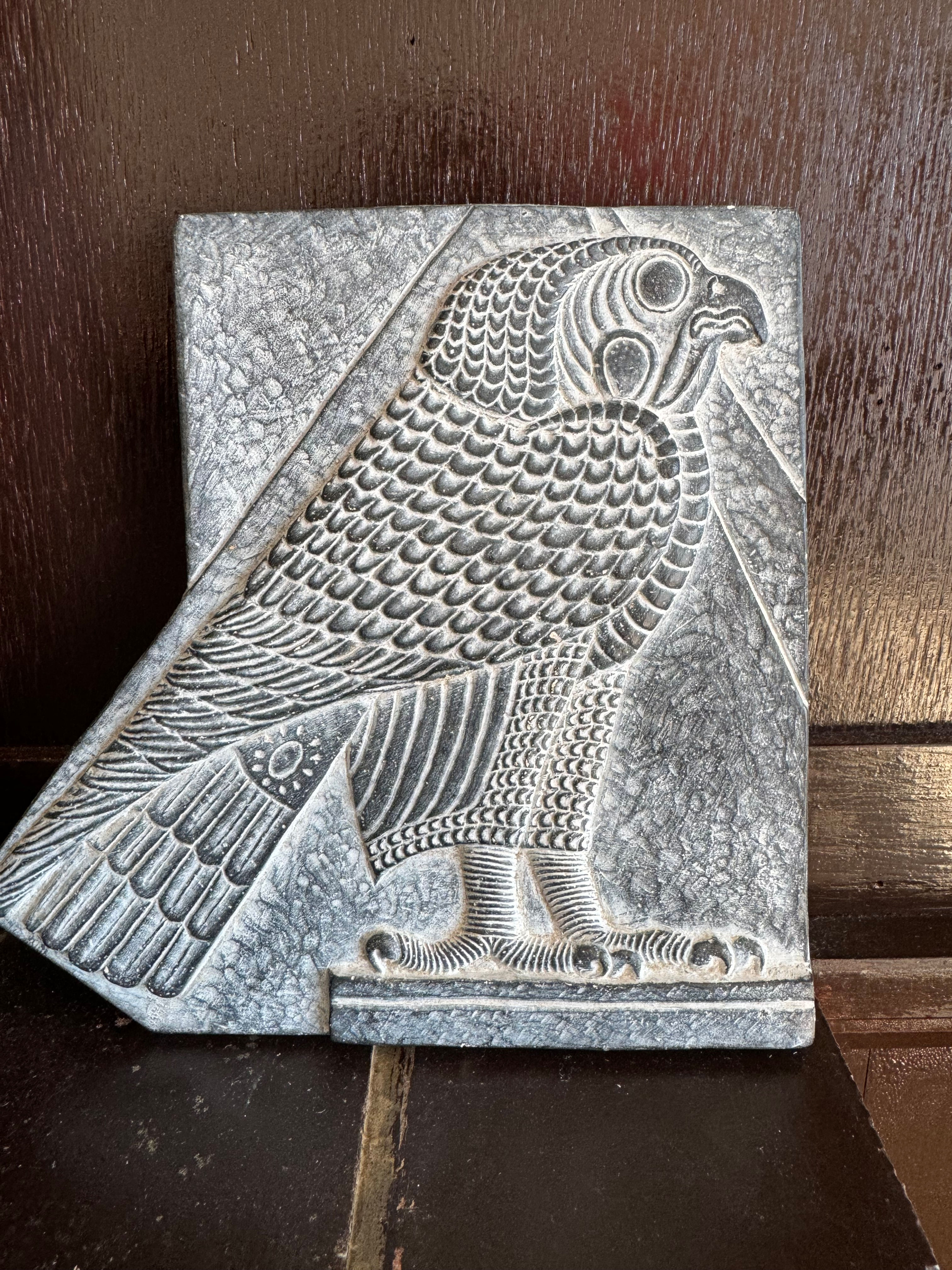 owego_home_decor_egyptian_hawk_stone_vintage_grey_wall_art_bird