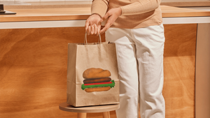 Digital Burger Illustration