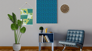 Hand-Doodled Paisley Pattern Digital Surface Illustration