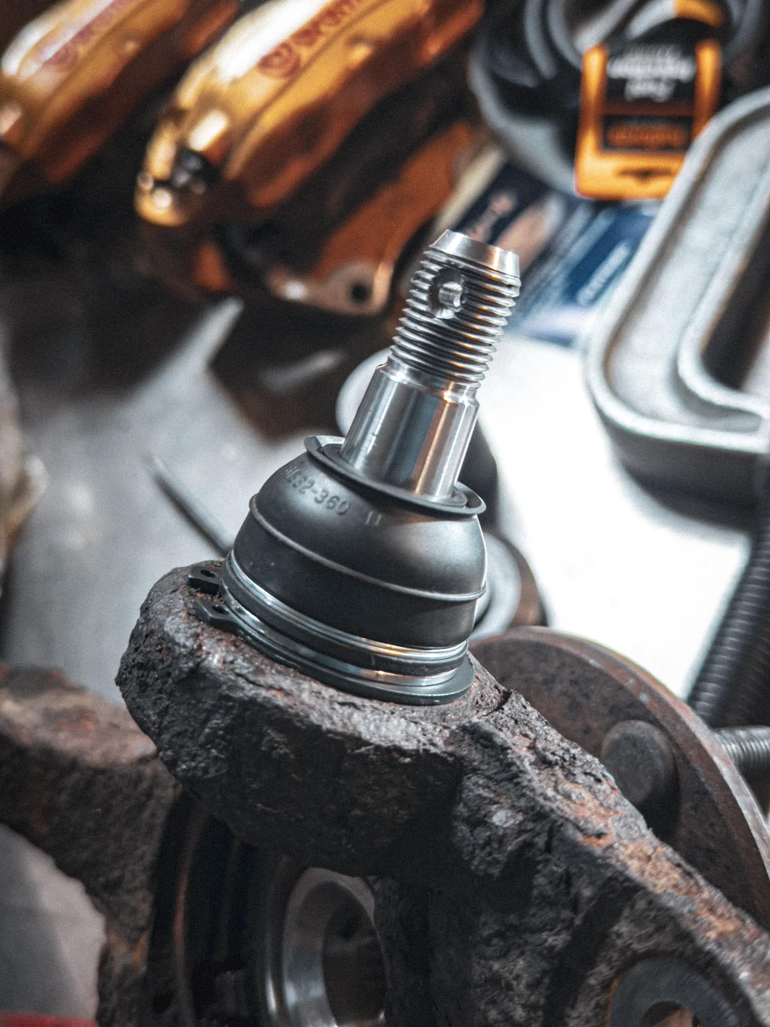 Lower Ball joints replace with parts