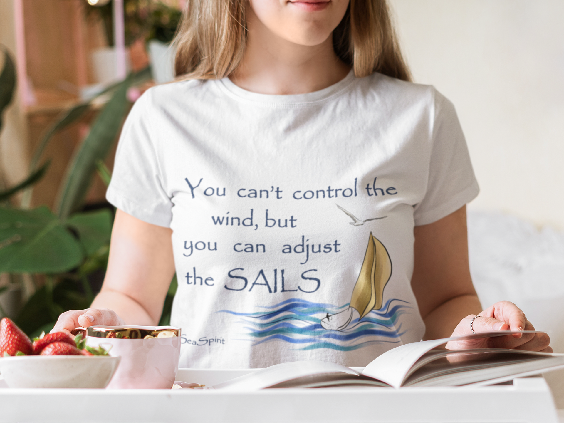 חולצת סקיפרית לחיים גזרת נשים