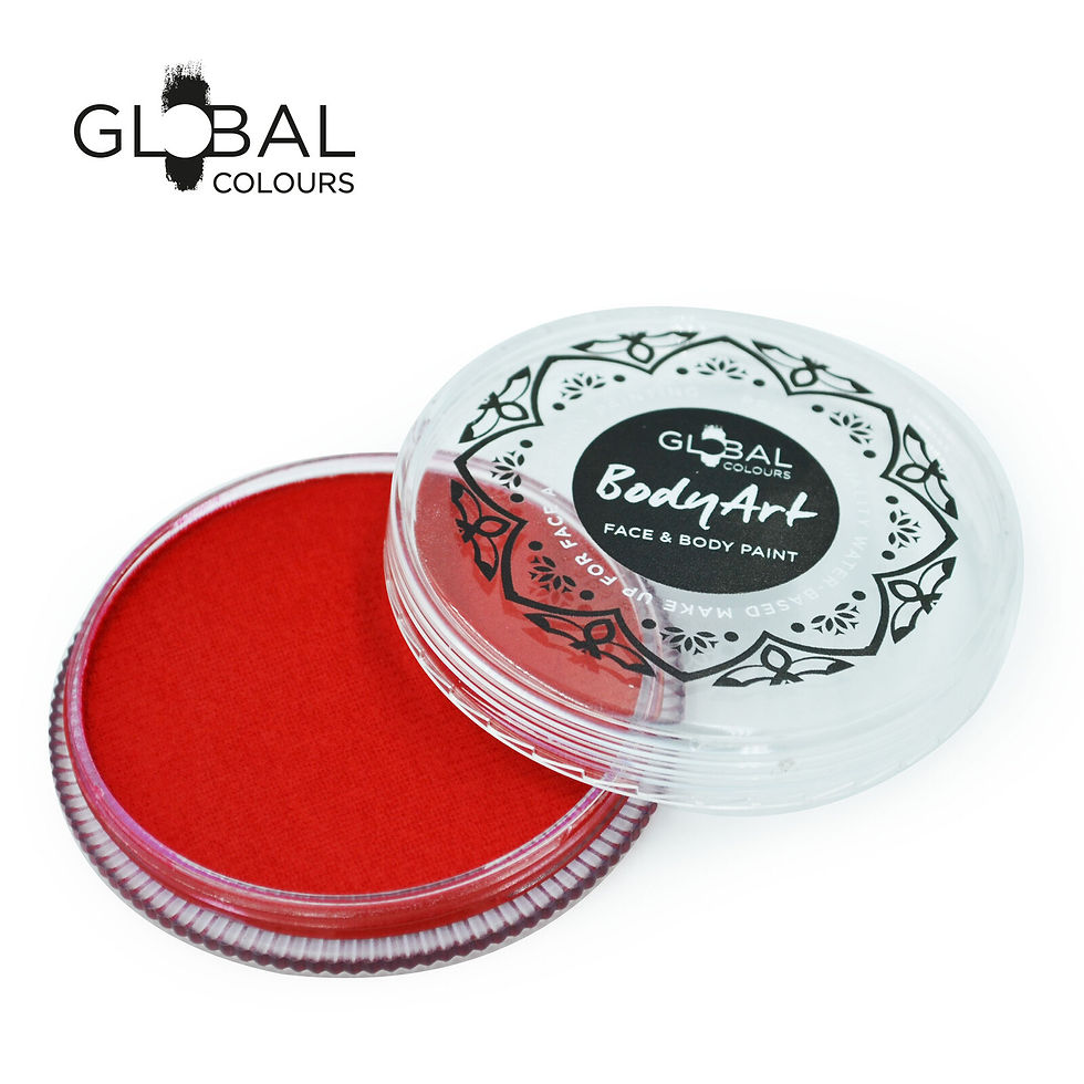 Global Red - Face & Body Paint Cake 32g