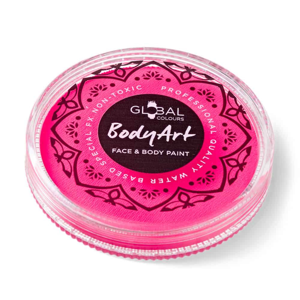 Global Neon Pink – UV BodyArt Cake Paint 32g