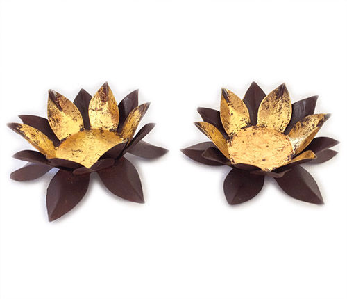Thumbnail: Mini Lotus Candle Holder - set