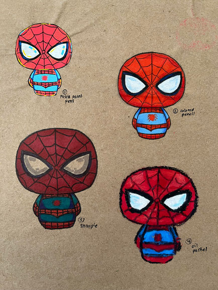 Spidey Media Experiments