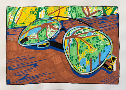 Reflection in Sunglasses