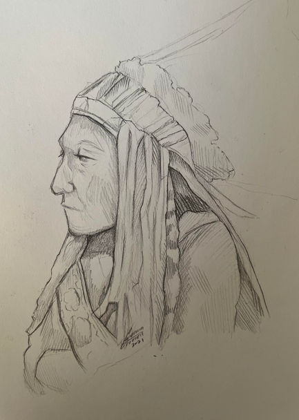 Sitting Bull Sketch