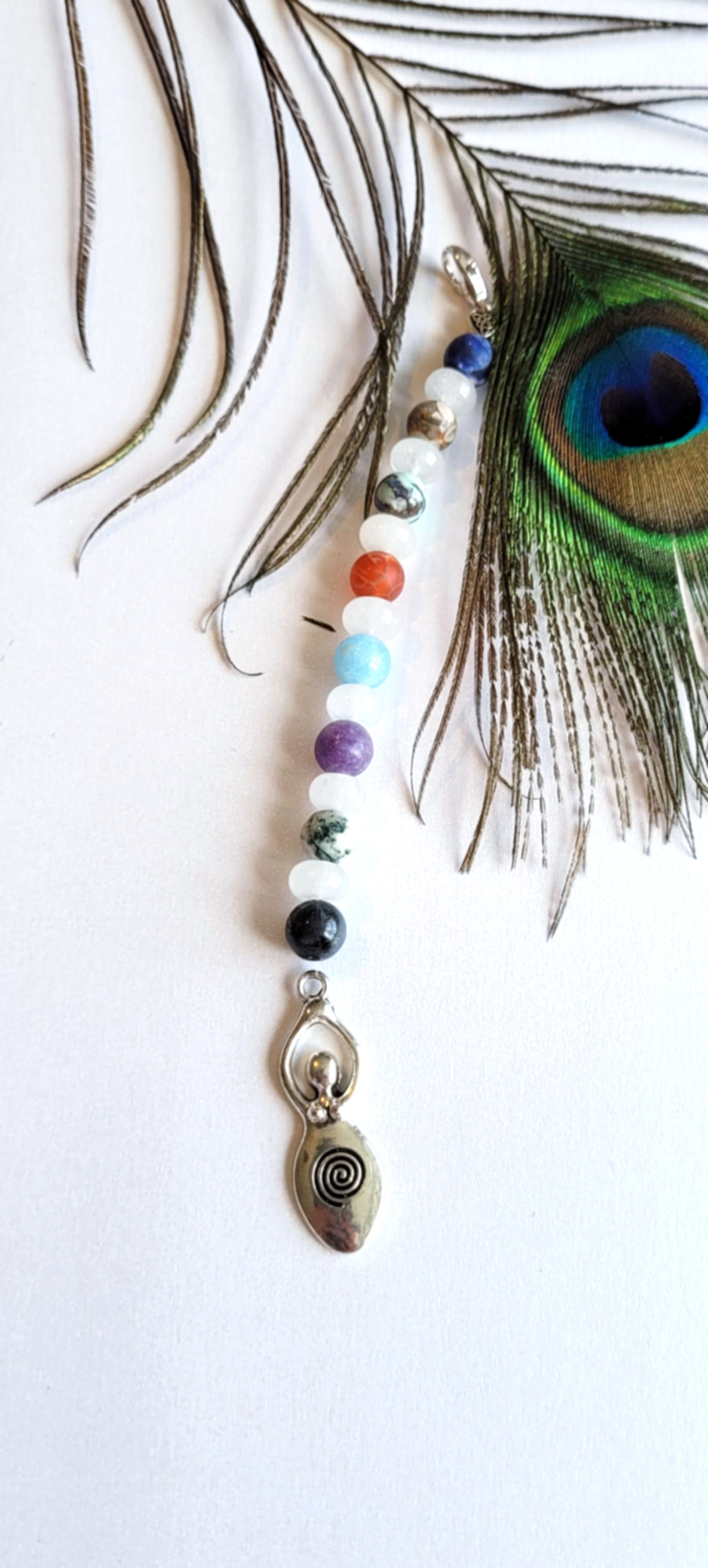 Winter Solstice Gemstone Charm
