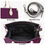 Thumbnail: VEDIETTE -Luxury Women PU Leather Handbag