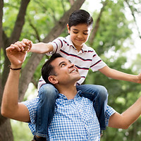 Father with his Son