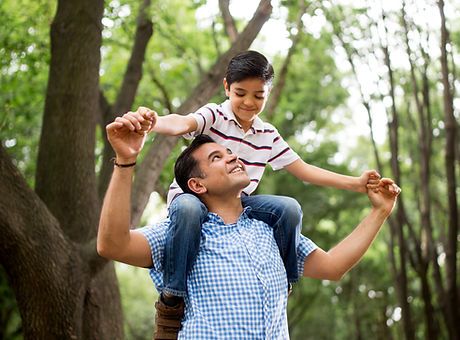 Father with his Son
