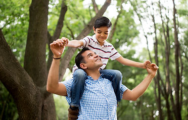 Photo of father and son