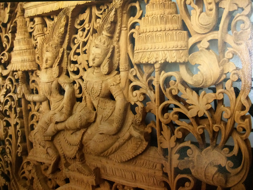 Handy teak wood craft