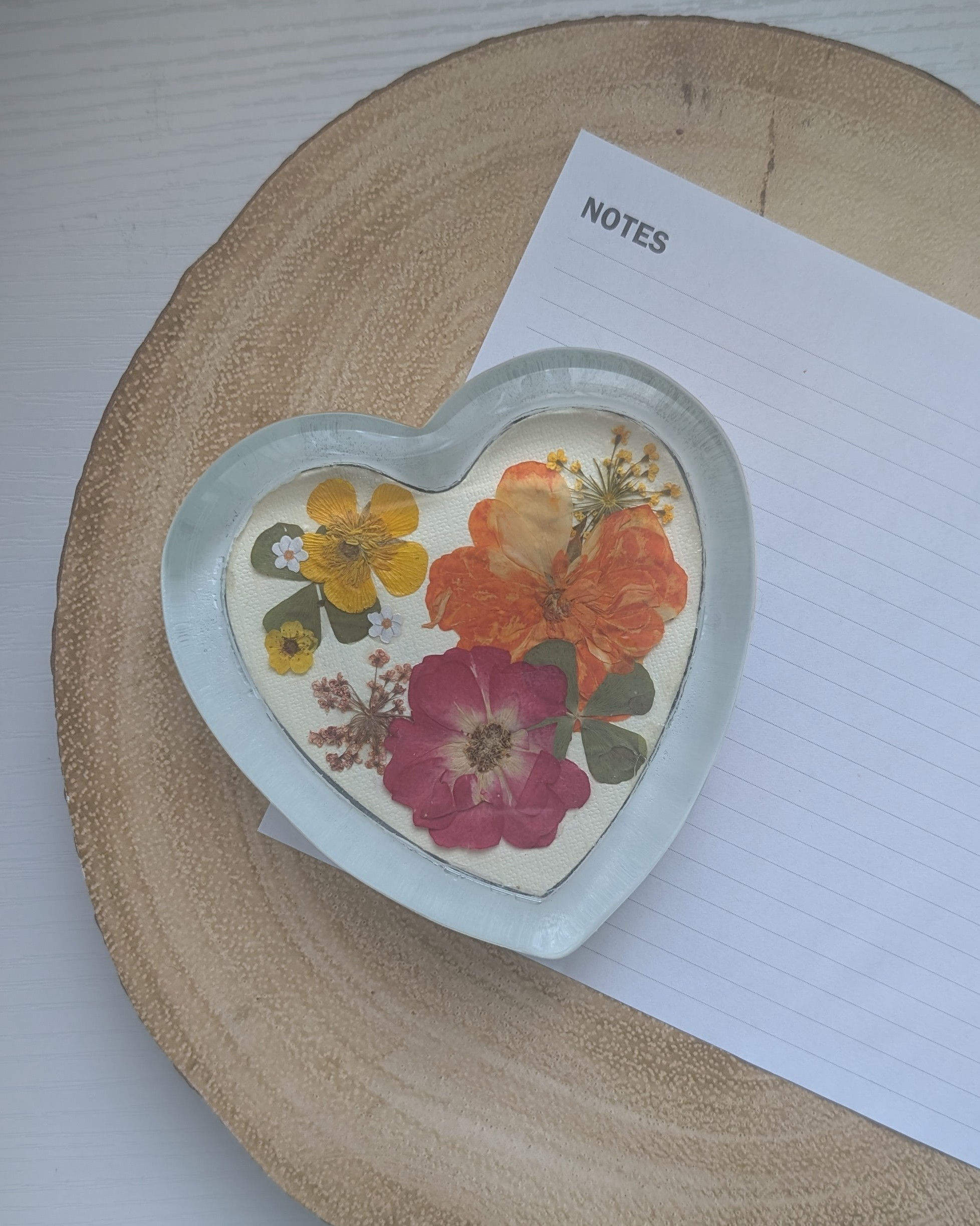 "SUMMER"- Botanical Paperweight