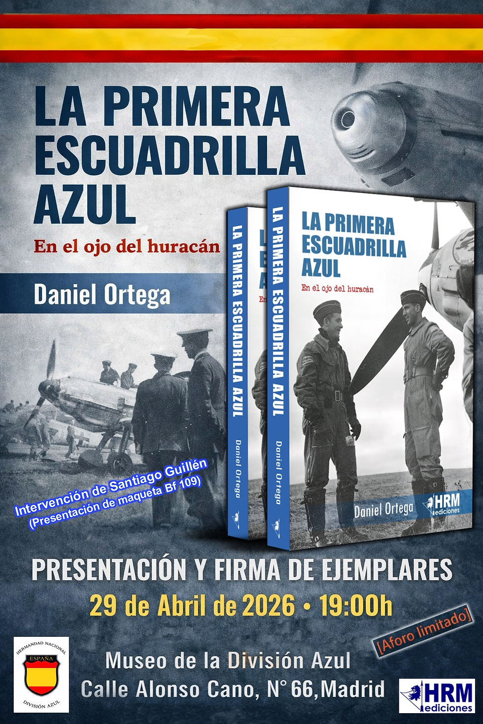 La Escuadrilla Azul que nos acerca un escritor con sangre bauta