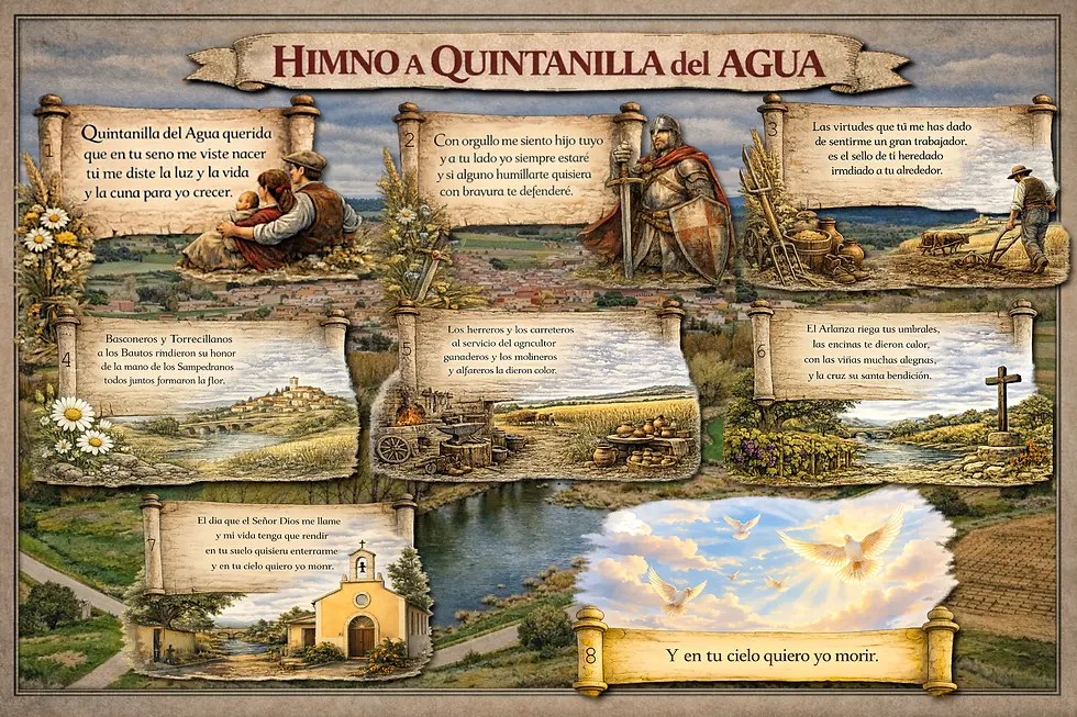 Himno a Quintanilla del Agua. Imagen Darío Yáñez