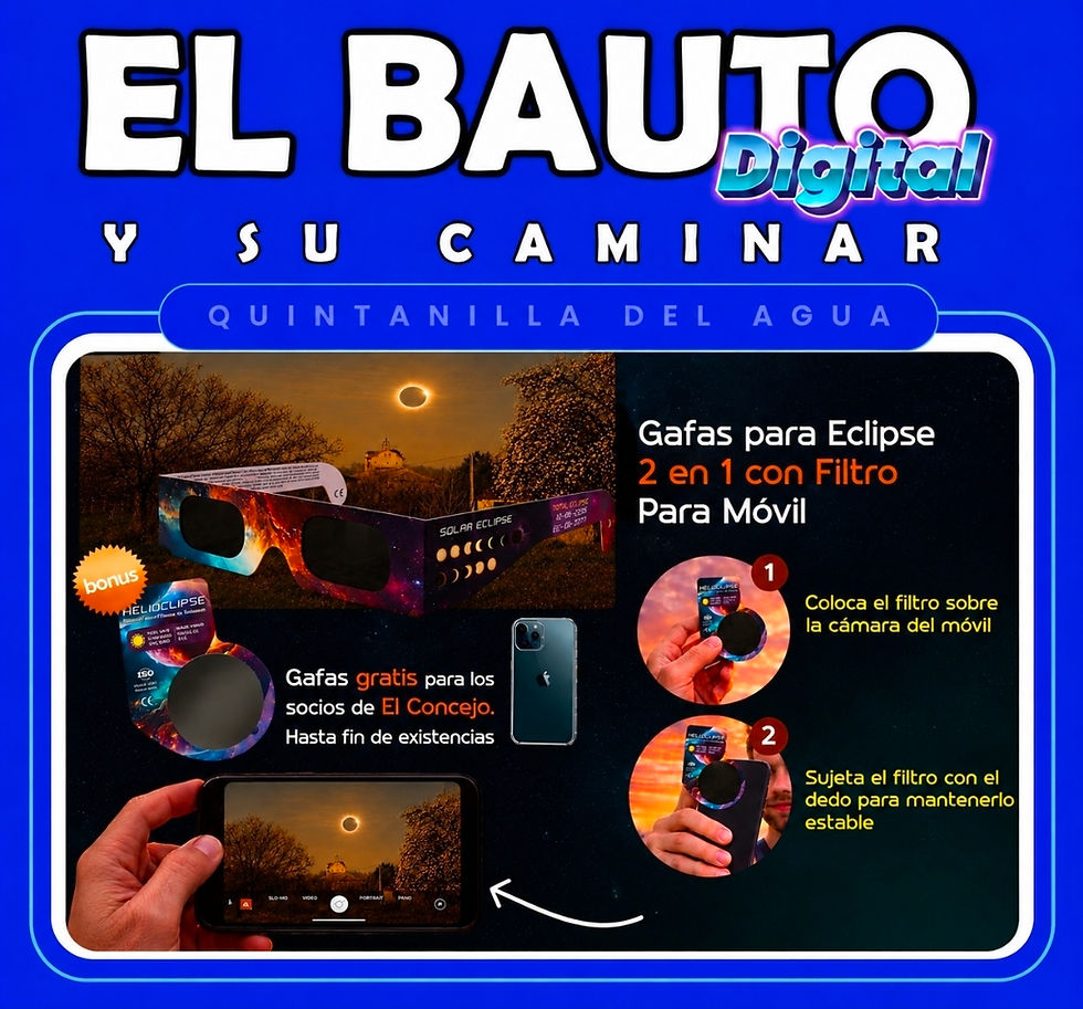 El Concejo dará mañana las gafas del eclipse