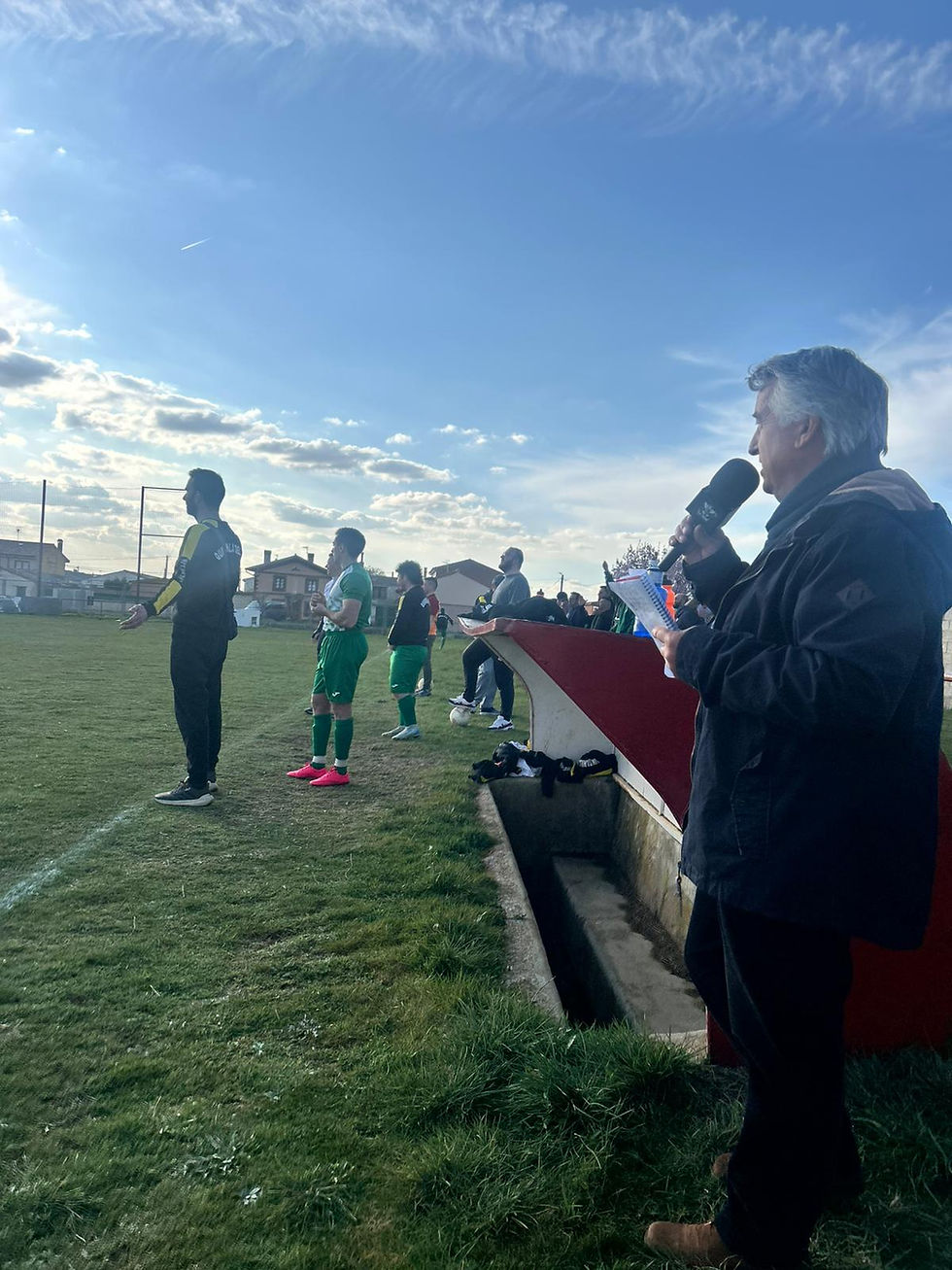 Nuestro reportero Luis Ángel se atrevió a narrar el partido 21-3-26