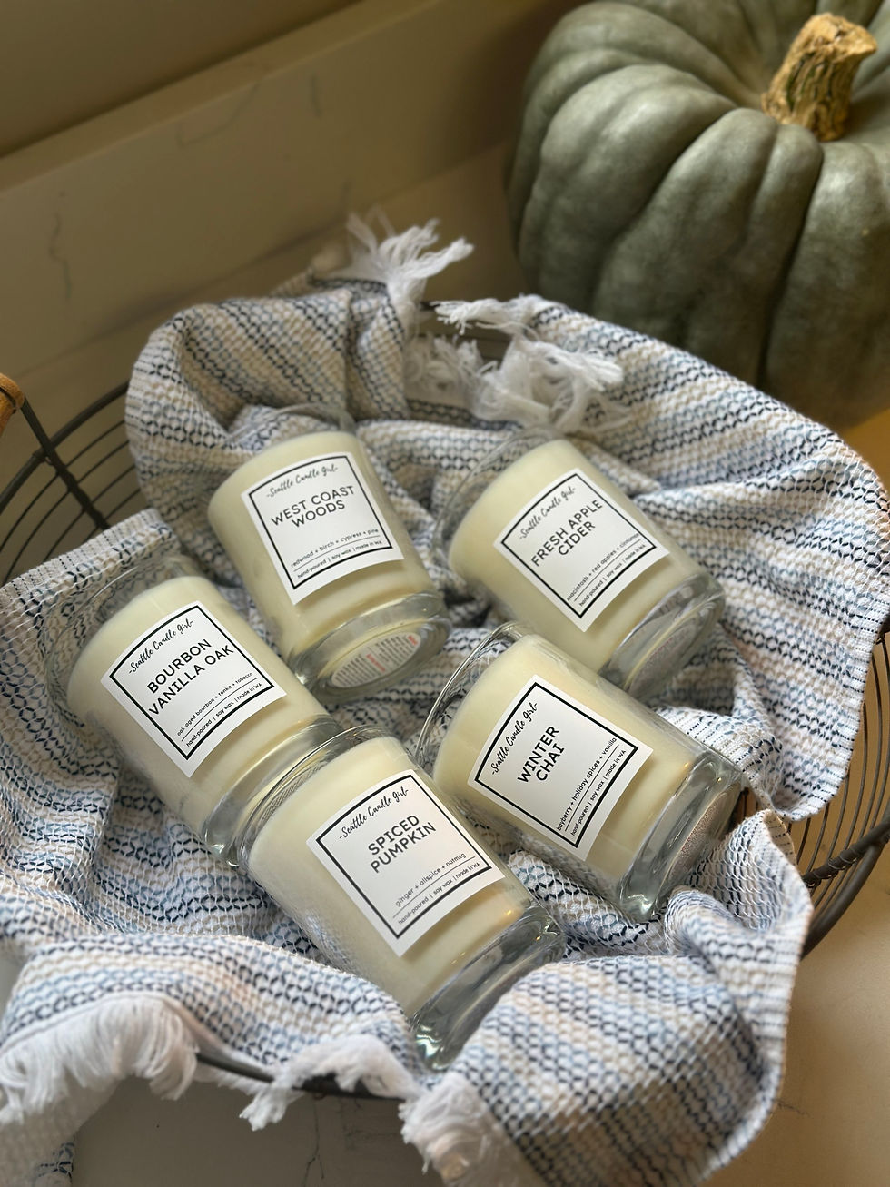 Thumbnail: Spiced Pumpkin- 8oz. Soy Candle