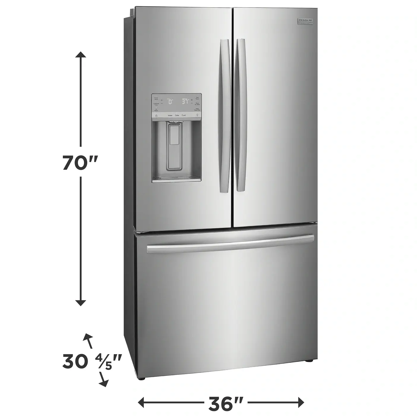 Freestanding Multidoor 3 Door Refrigerator