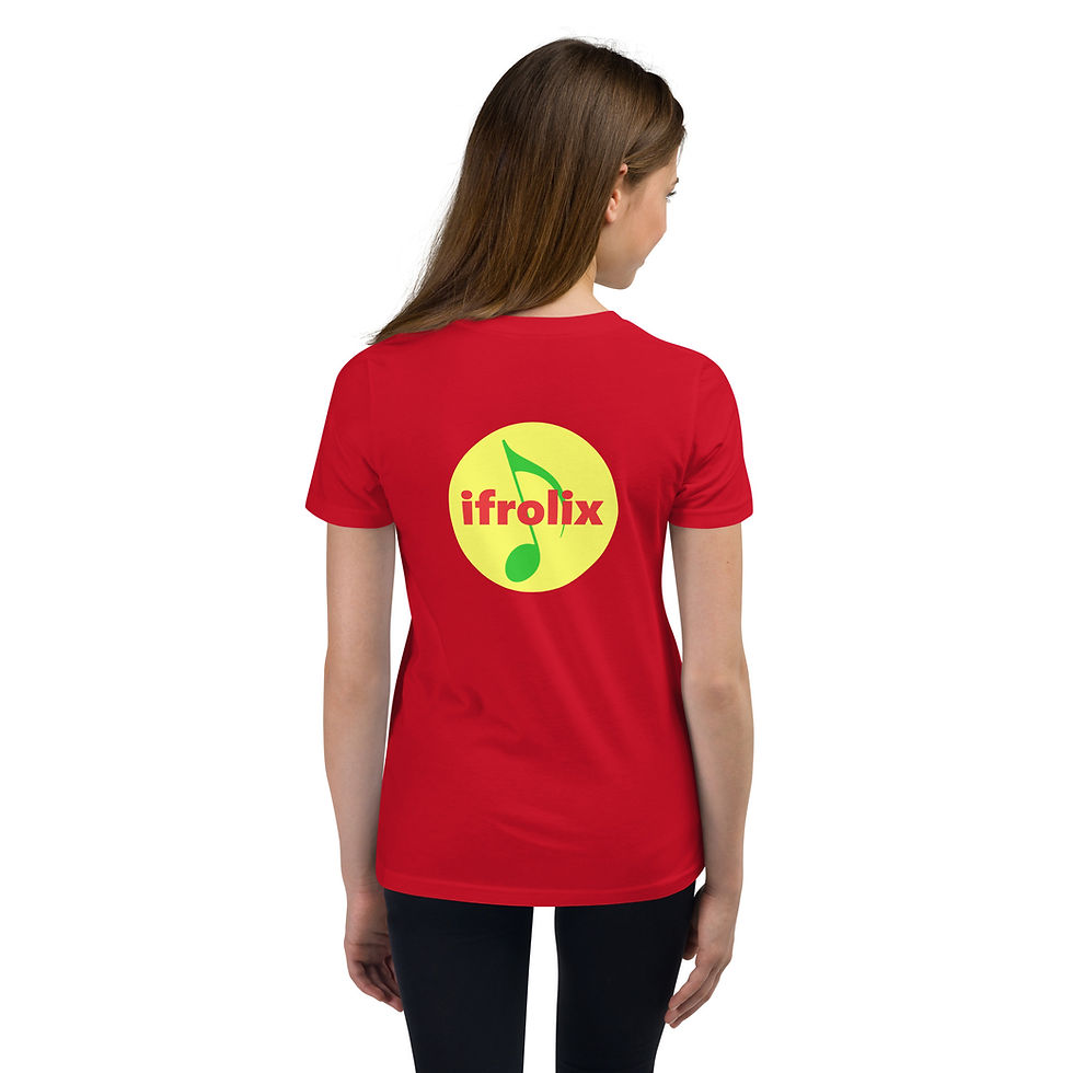 Thumbnail: Youth Short Sleeve T-Shirt, with ifrolix logo