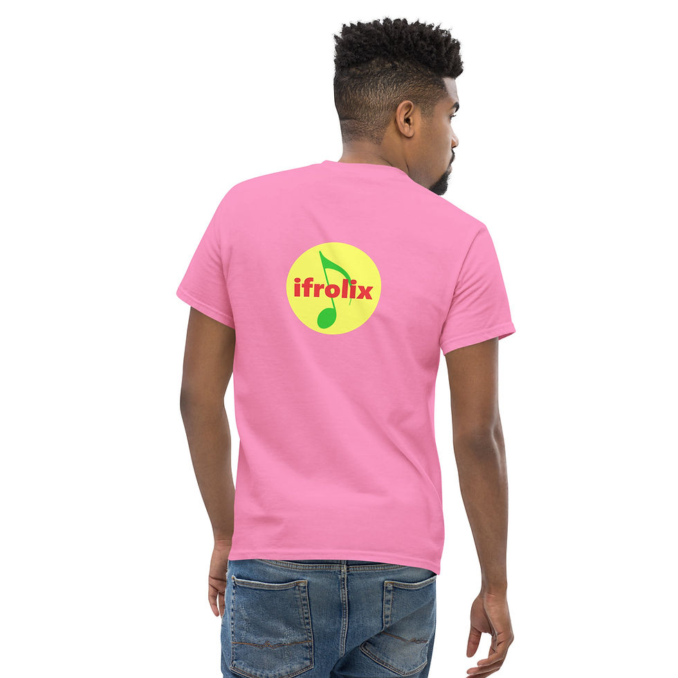 Thumbnail: Men's classic tee, light, with ifrolix logo