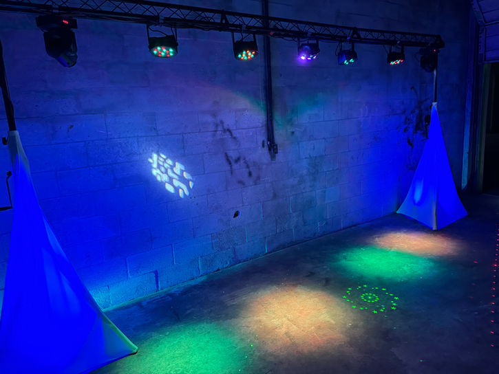 Dance Floor and Stage Lighting Truss.