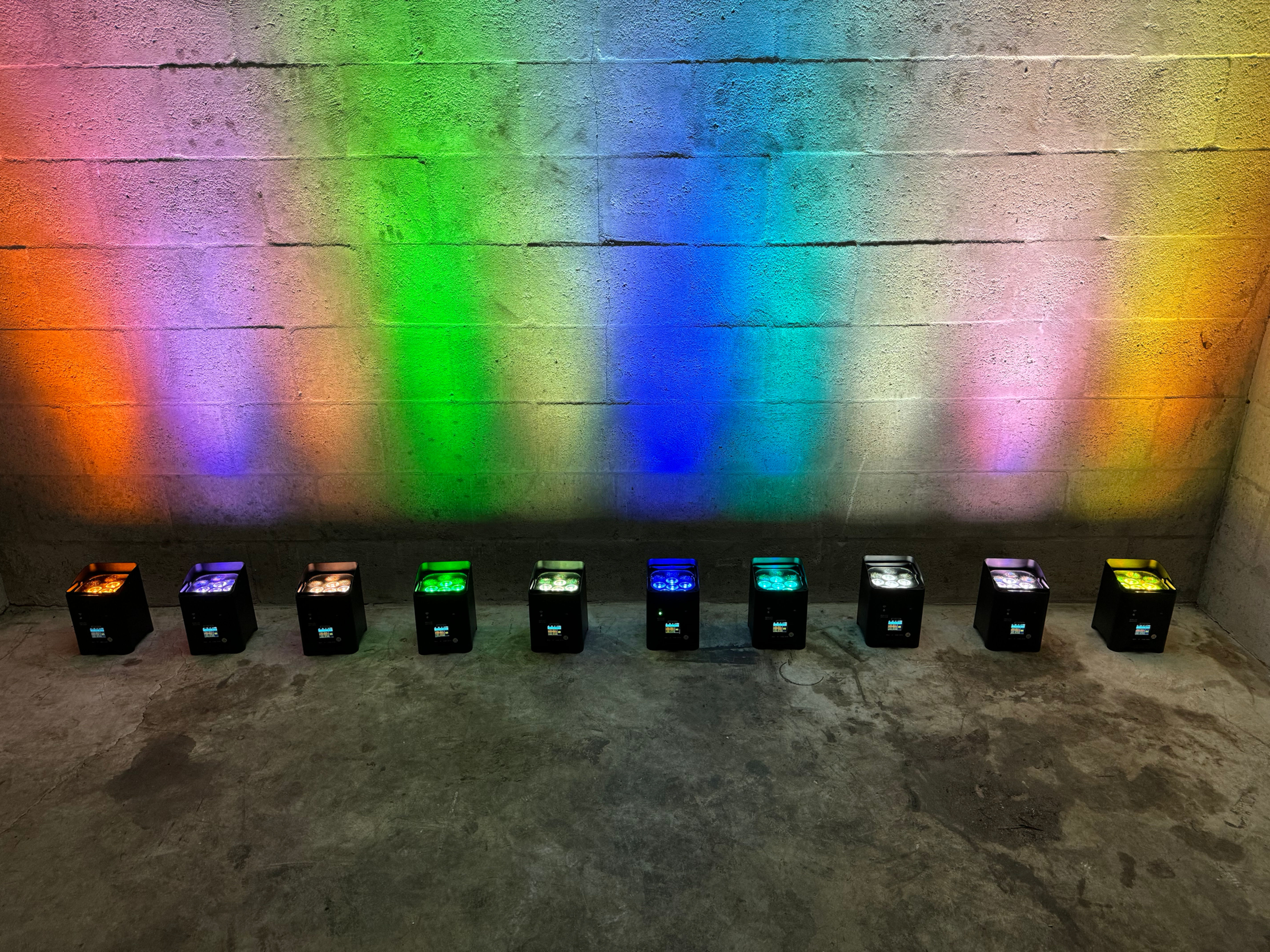 Standard Wi-Fi Uplighting Rental.