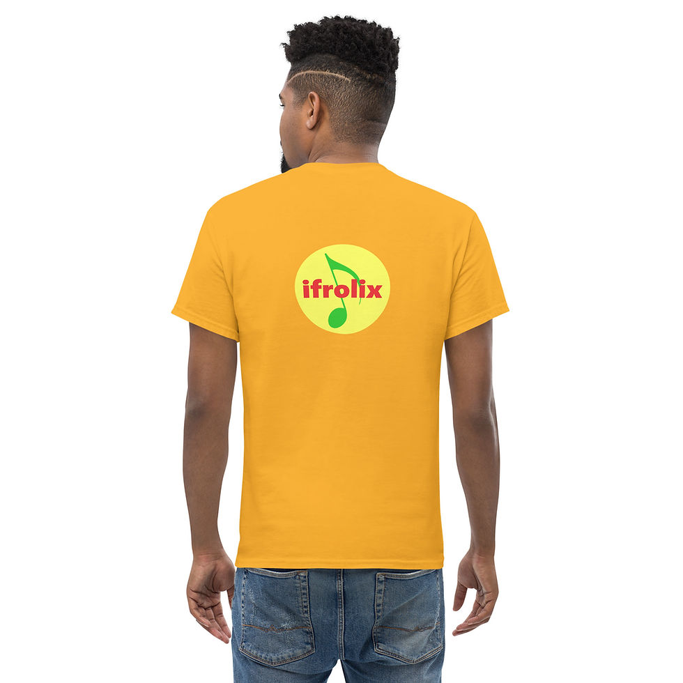 Thumbnail: Men's classic tee, light, with ifrolix logo