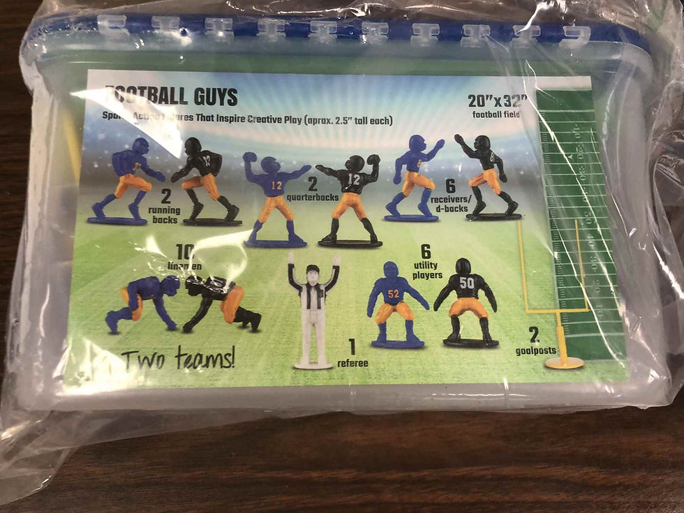 Football Guys Toy (20x32)