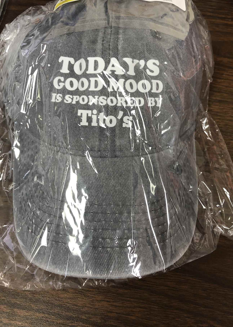 Unisex Today's Good Mood Is Sponsored by Tito's baseball cap