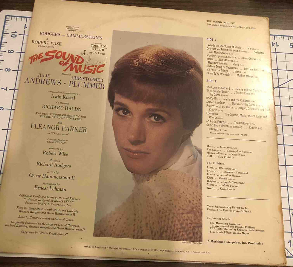 Rodgers & Hammerstien's A Sound of Music Soundtrack