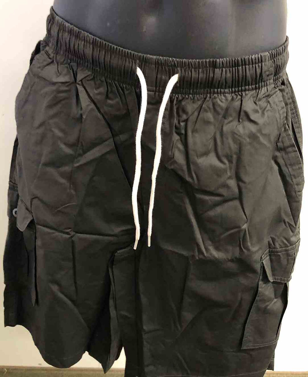 Athletic Men's Classic Stretch Bottle Green Cargo Shorts size L