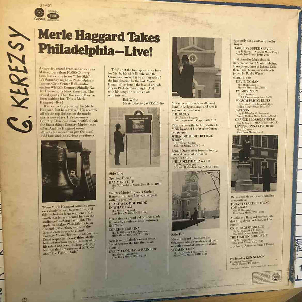 Thumbnail: The Fightin' Side Of Me by Merle Haggard