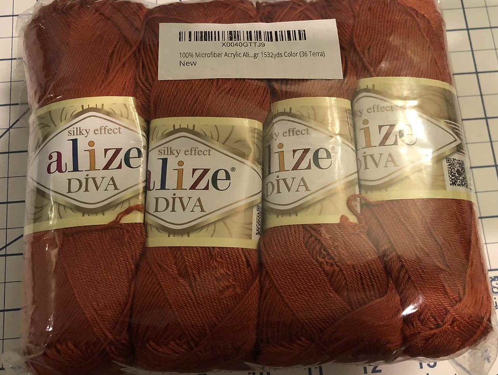Aliza Diva Acrylic Yarn (4-Pack)