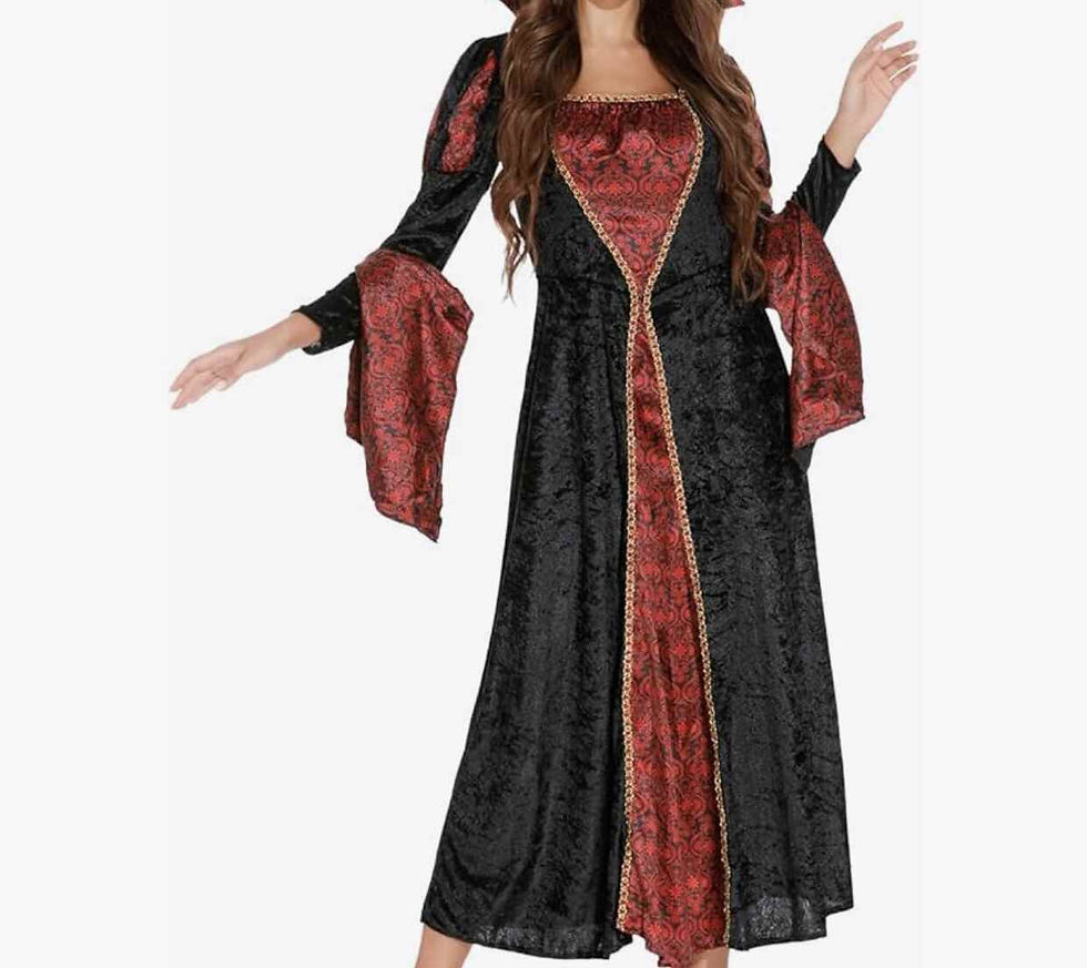 Woman's Royal Vampire Costume - L