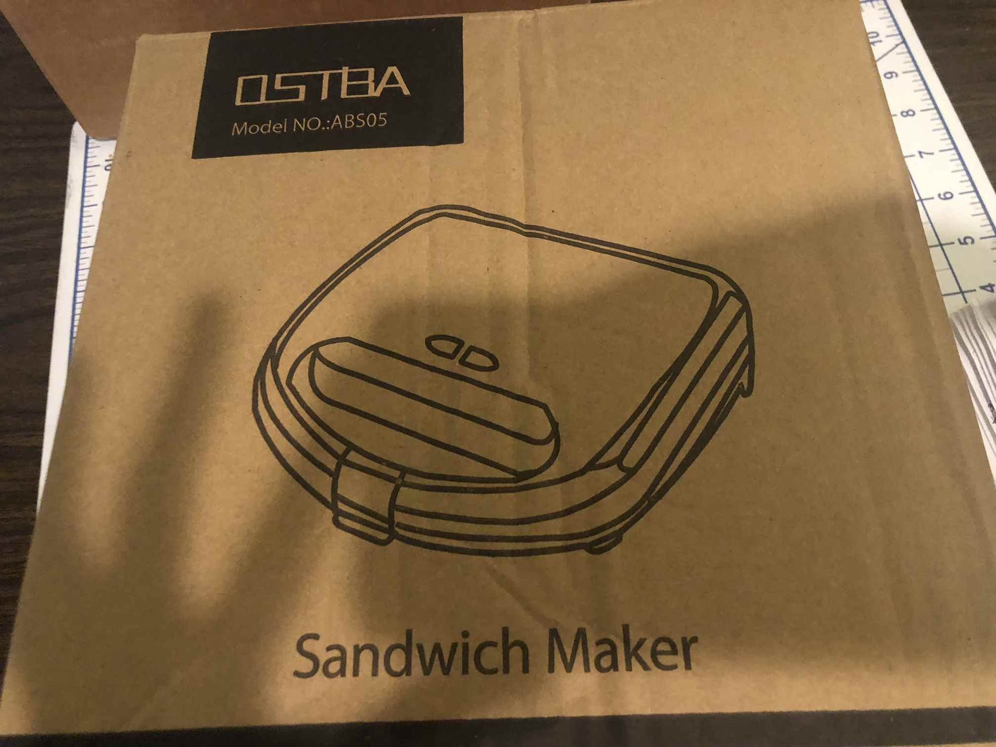 OSTBA Sandwich Maker