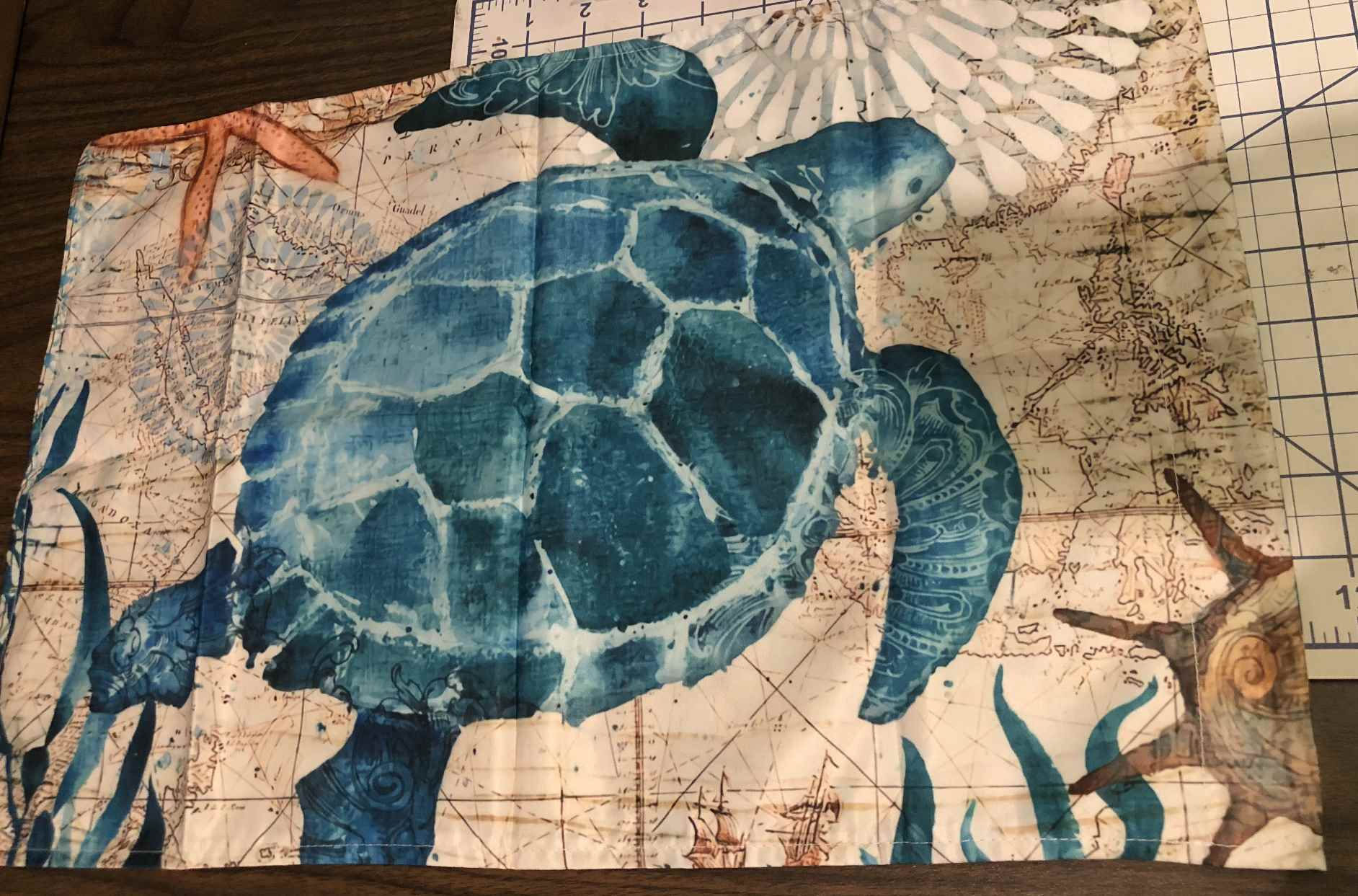 Sea Turtle Garden Flag