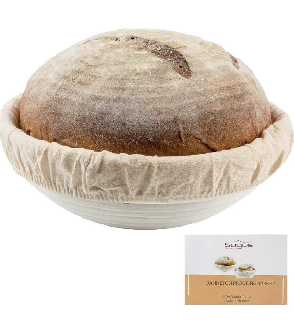 Sugus 9in Round Bread Basket
