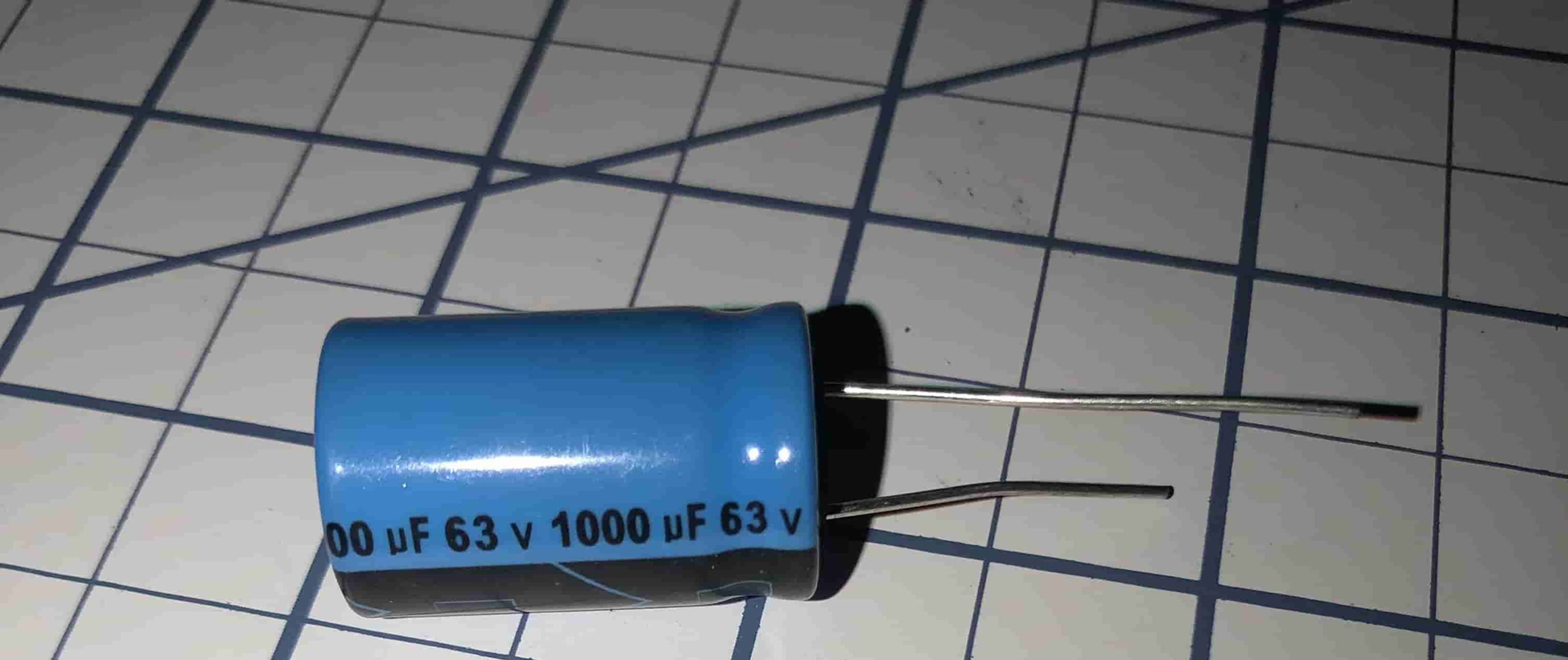 Lelon 1000uF 63v Radial Capacitor