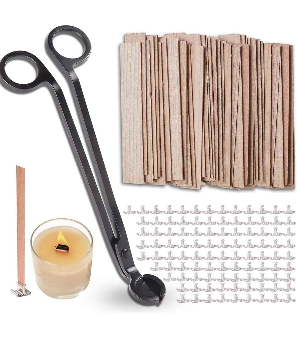 200pc Wooden Candle Wicks Set