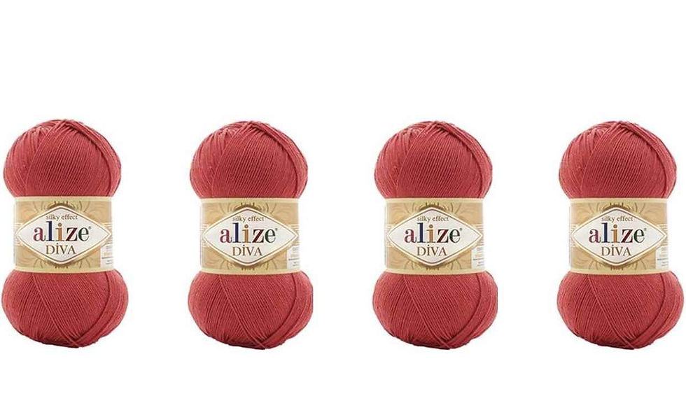 Aliza Diva Acrylic Yarn (4-Pack)
