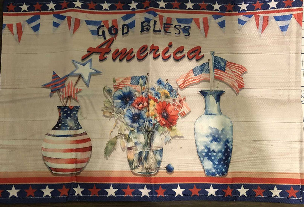 Patriotic Placemats (4-Pack)
