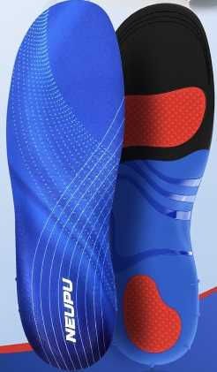 Neupu Orthotic Insoles size S (Men 6.5-8.5, Women 7.5-9.5)