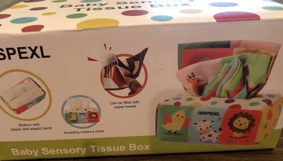 Baby Sensory Tissue Box