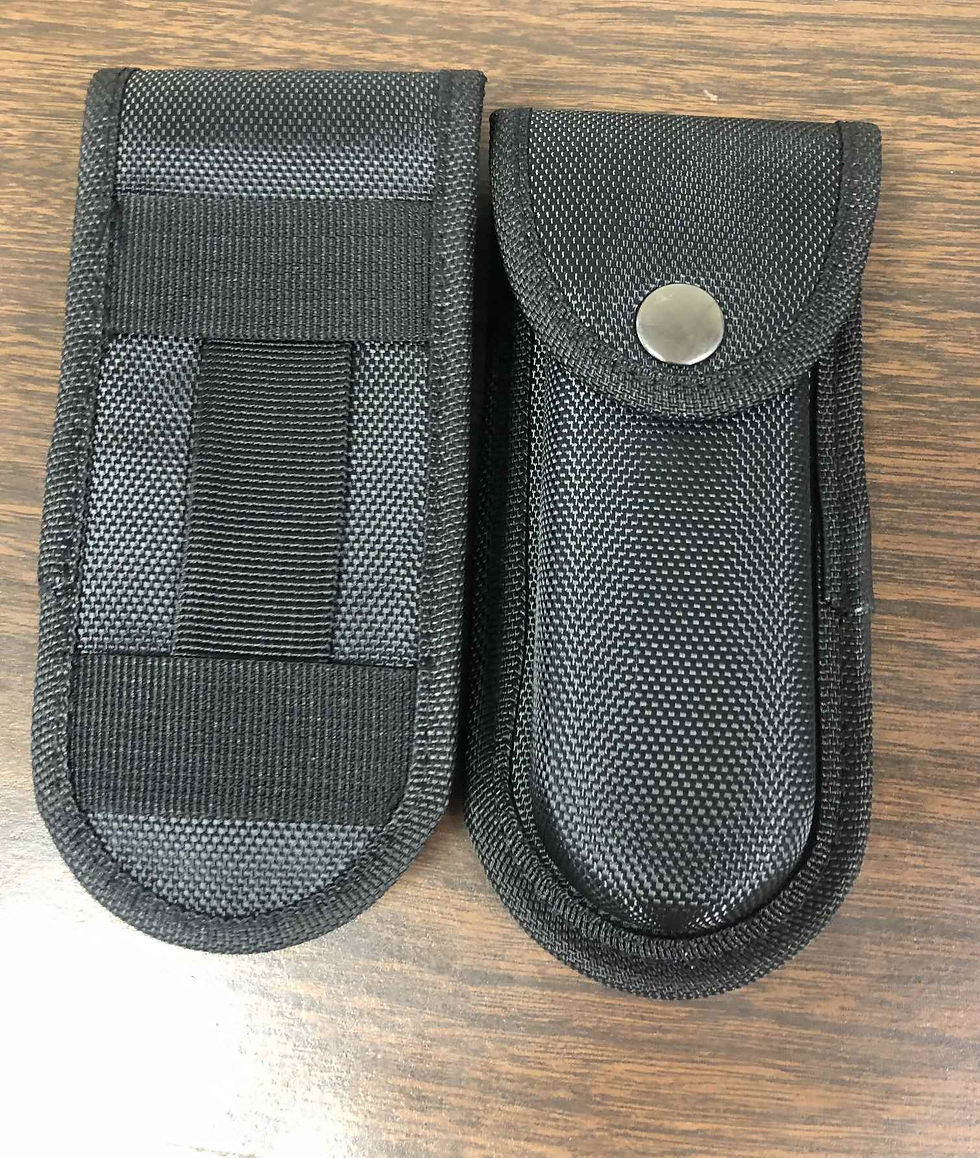 Nylon Pocket Knife Sheath 5-5.5 Inches (2-Pack)