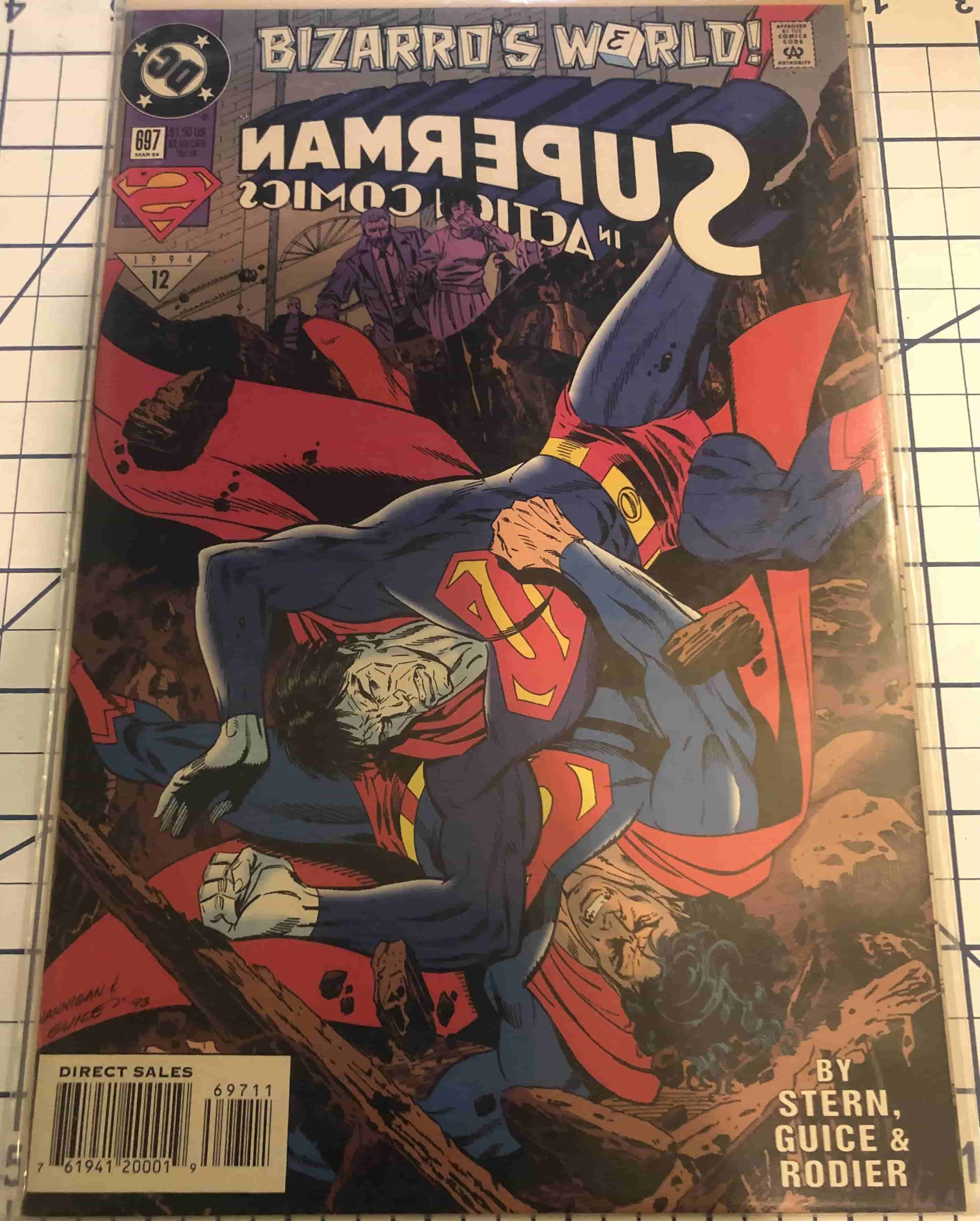 DC Comics: Bizarro's World: Superman Action Comics #697